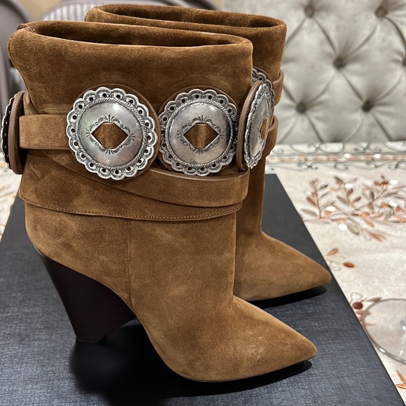 - Saint Laurent Niki Wester Boots - Picture 8 of 9